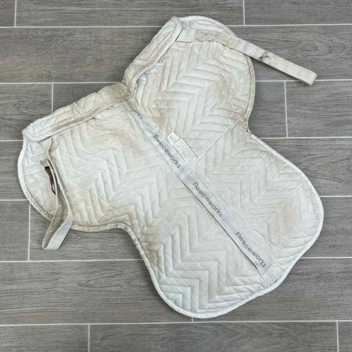 Fleeceworks Perfect Balance Quilted Half Pad with Memory Foam Inserts, Size Med