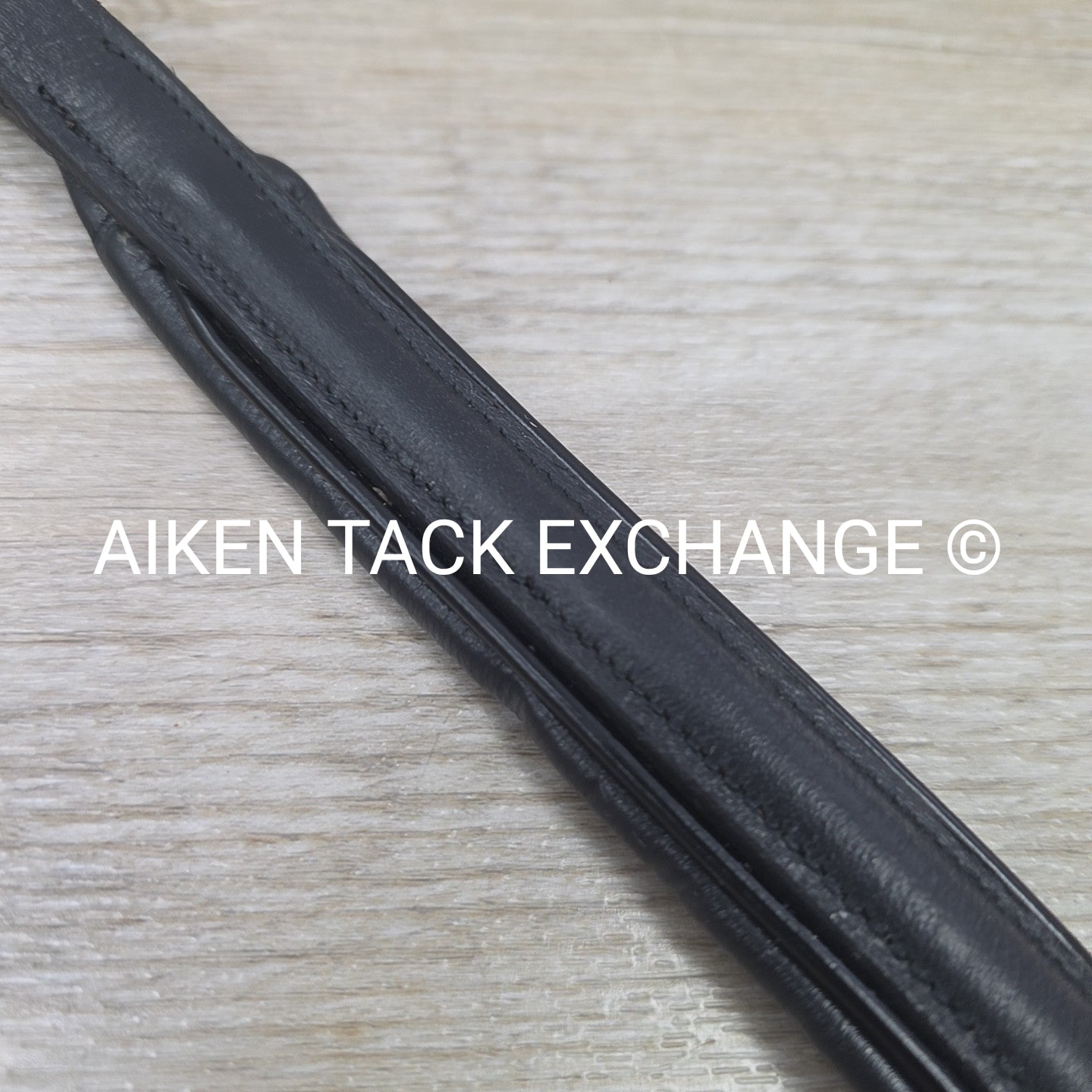 Padded Browband, Black, Size 15"