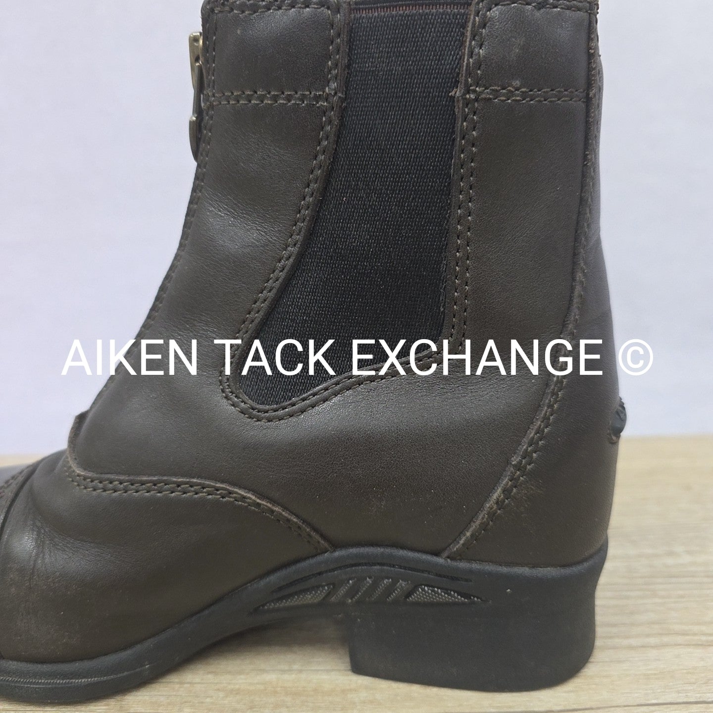 Ariat Zip Paddock Boots, Size 5.5