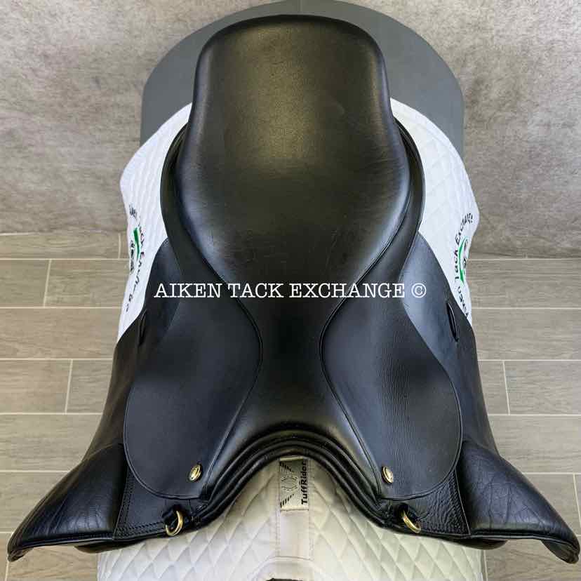 Anky Dressage Saddle, 17.5" Seat, Medium Tree, Wool Flocked Panels