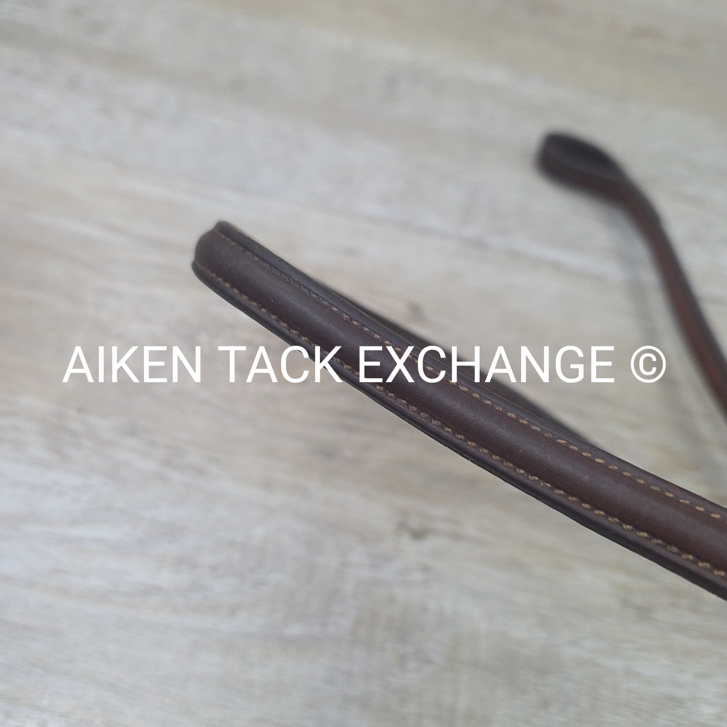 Bridleway Plain Raised Standing Martingale, Brown, Size Full