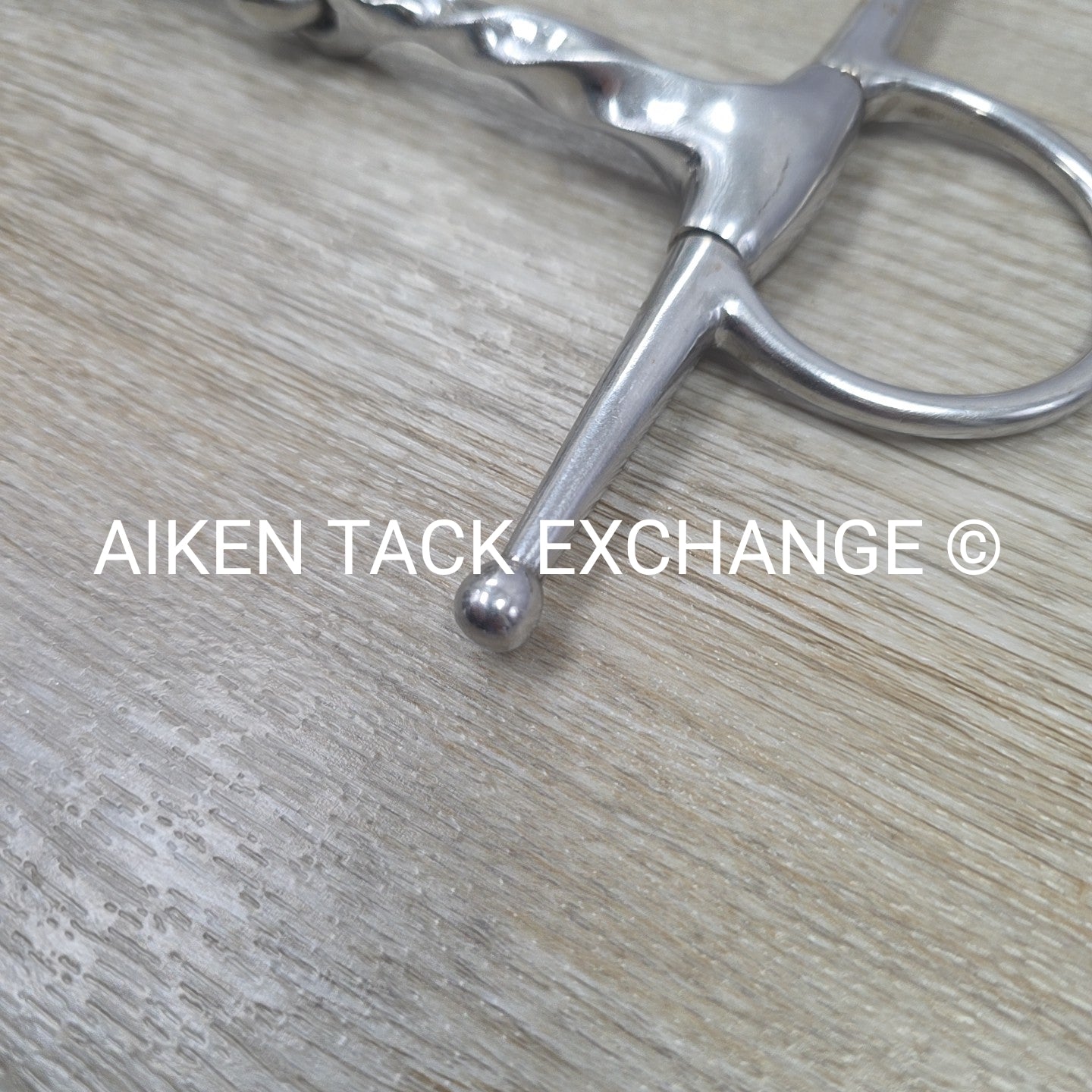 Single Joint Slow Twist Full Cheek Bit 6"