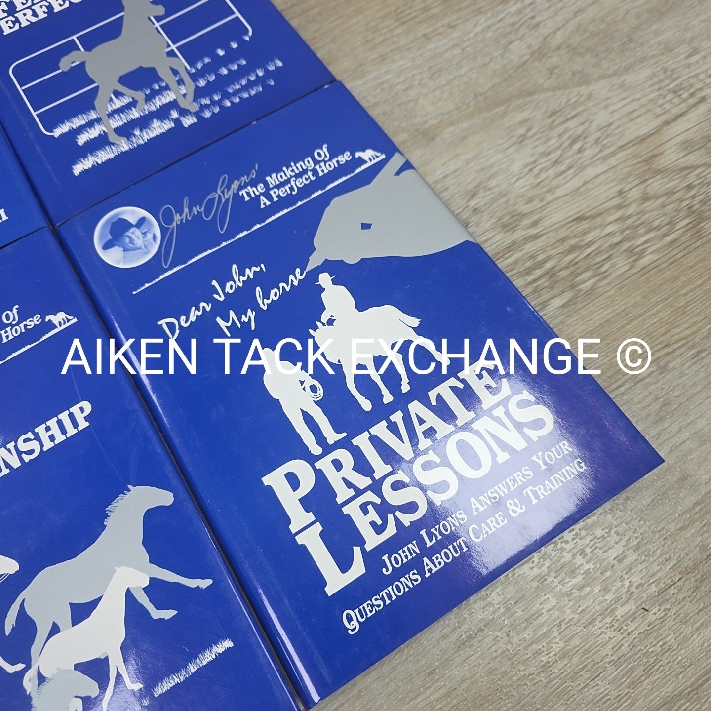The Making Of A Perfect Horse Series by John Lyons, 8 Book Bundle