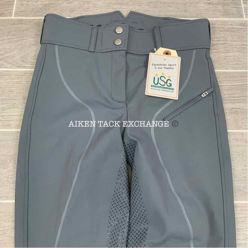 KL Select USG "Liv" Silicone Full Seat Breeches, Size 24
