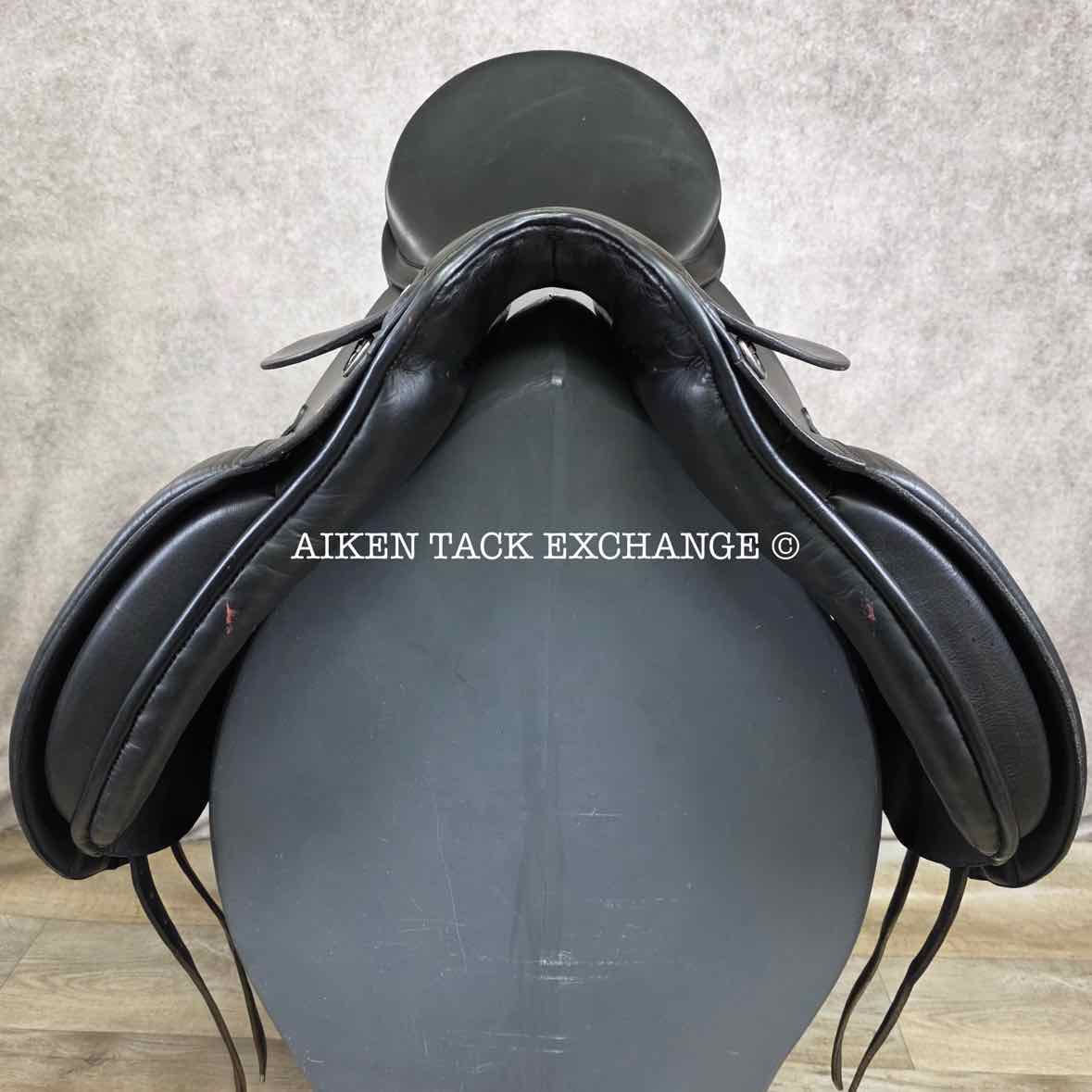 1998 Passier Nicole's Grand Gilbert Dressage Saddle, 17.5" Seat, Wide Tree, Wool Flocked Panels