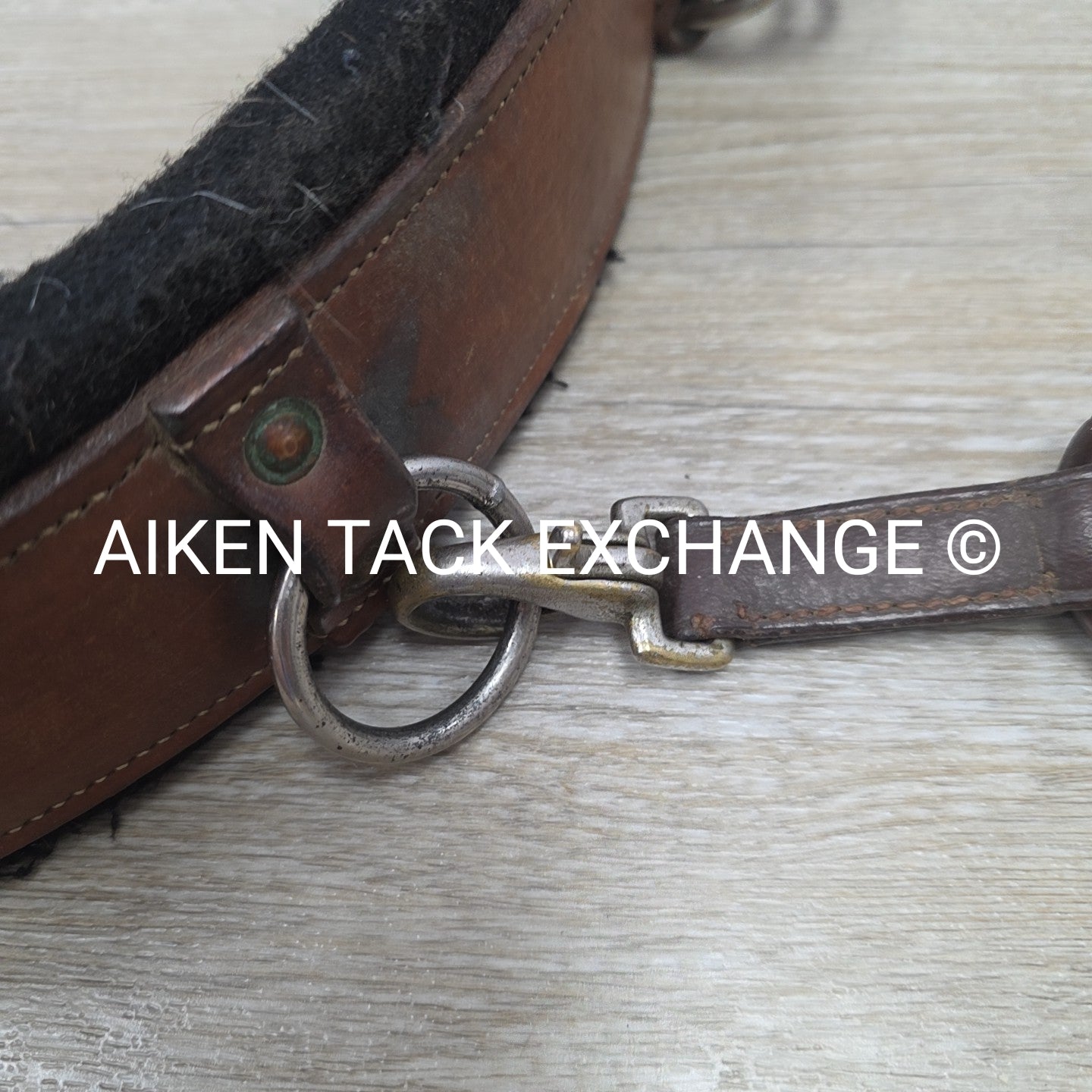 BARGAIN BUNDLE: Leather Surcingle with 2 Rubber & Leather Side Reins