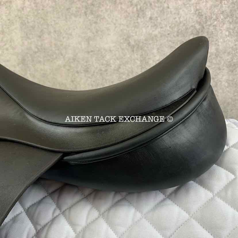 2017 Stackhouse Close Contact Jump Saddle, 16.5" Seat, Short Flap, Medium Narrow