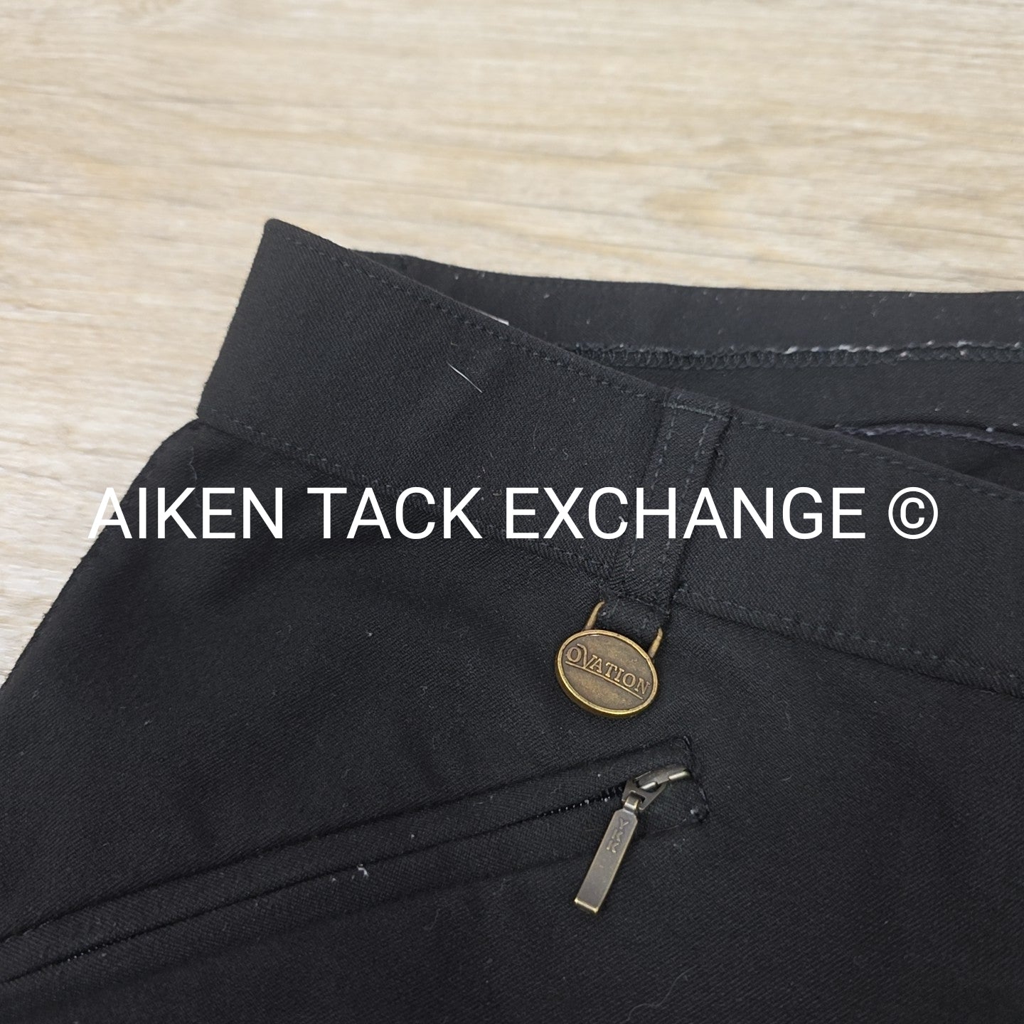 Ovation Leather Full Seat Breeches, Size 30 L