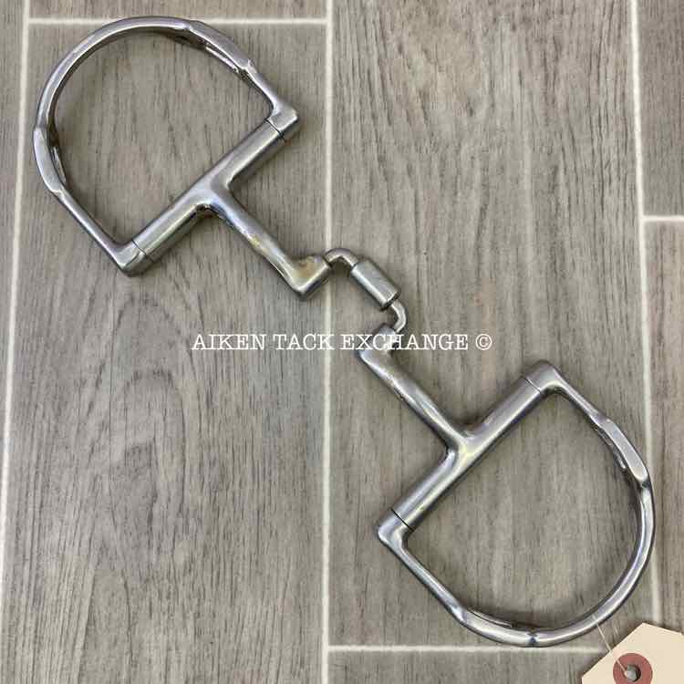 Myler Dee with Hooks Correctional Low Ported Barrel Bit MB 27PB 5"
