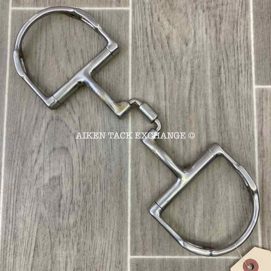Myler Dee with Hooks Correctional Low Ported Barrel Bit MB 27PB 5"