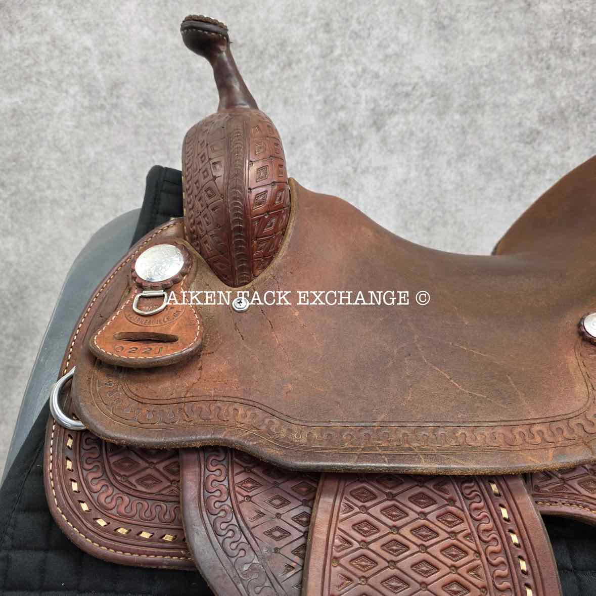 Kowalsky Western Saddle, 15.5" Seat, Wide Tree - Full QH Bars
