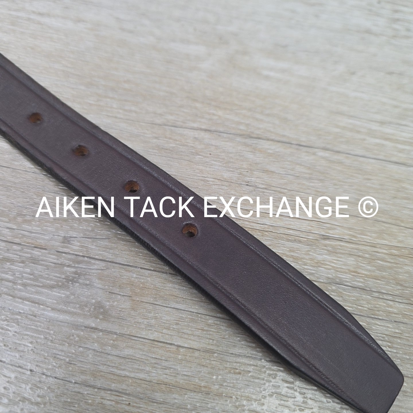 Tory Leather Snaffle Bit Belt, Brown, 34