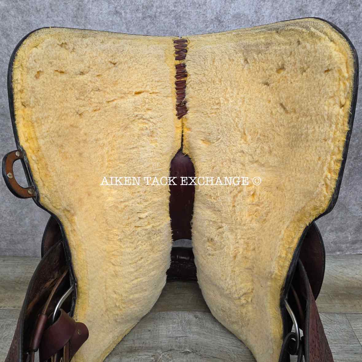 Billy Royal Western Saddle, 15.5" Seat, Regular Tree - Semi QH Bars