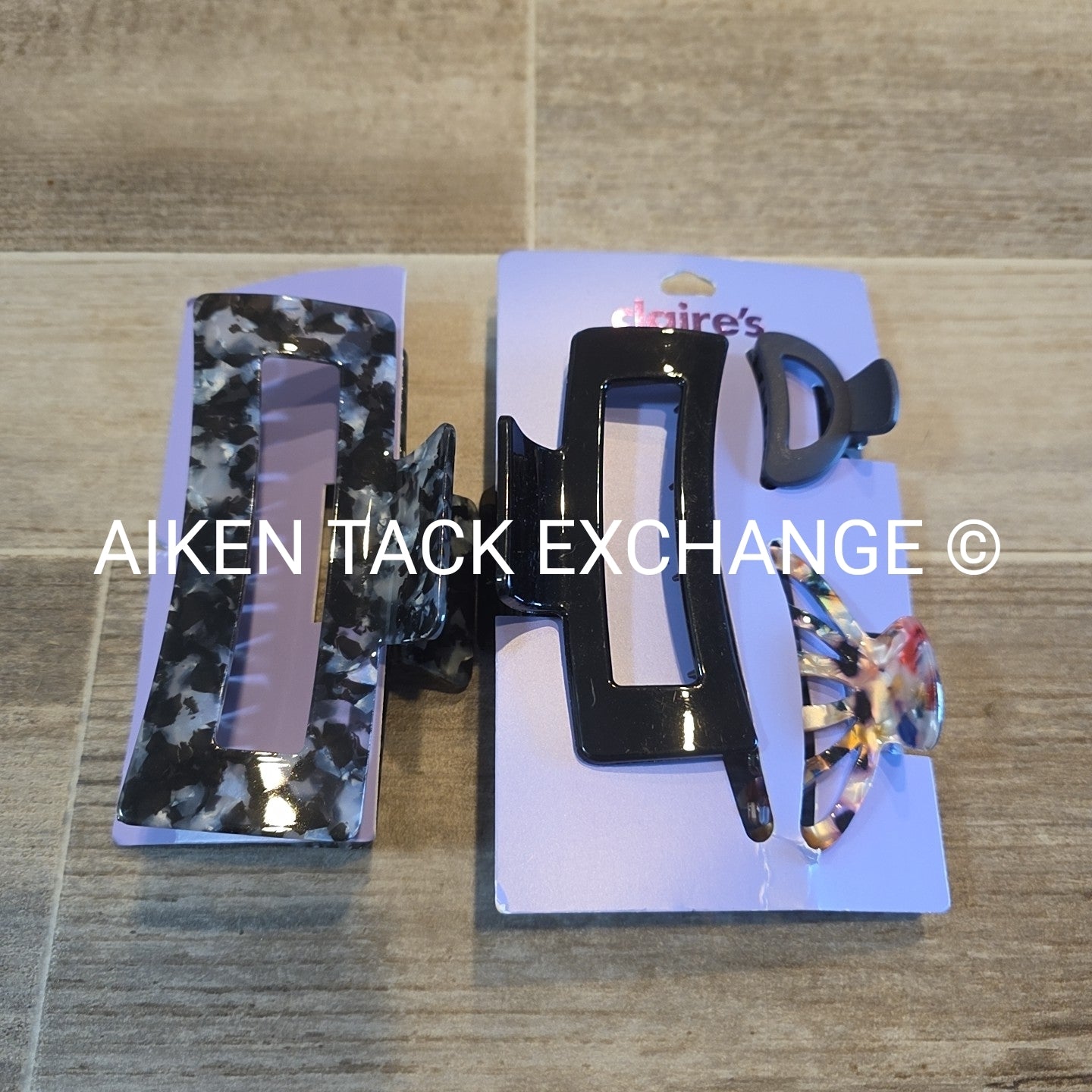 Claire's Claw Clip Bundle - 4 Total