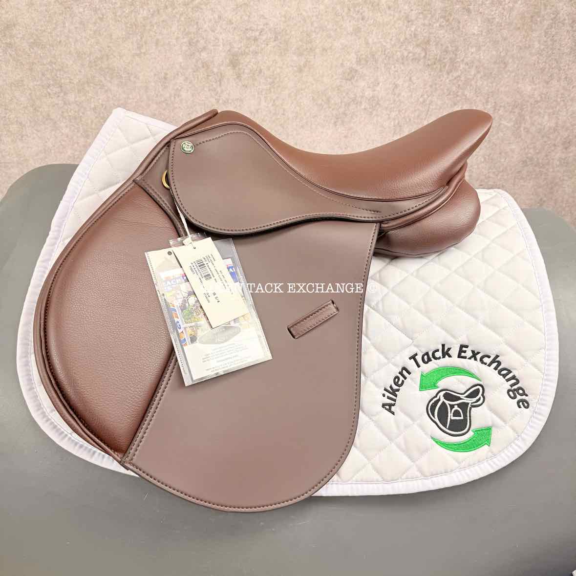HDR Vegan-X Junior Close Contact Saddle, 15.75" Seat, Adjustable Tree - IGP Changeable Gullet, Wool Flocked Panels