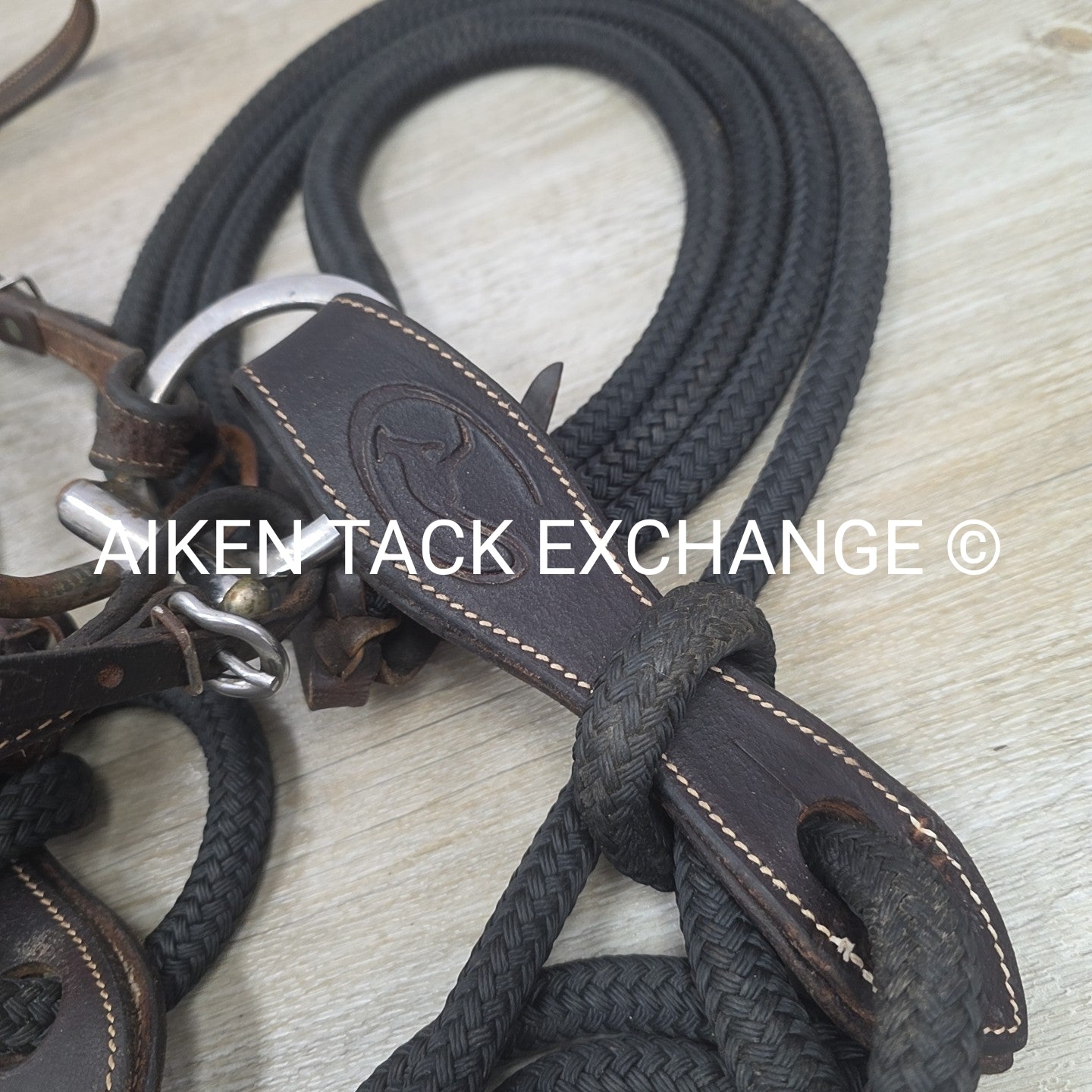 Mecate Set; Weaver Leather Bridle, Cris Cox Bit, & Downunder Horsemanship Mecate