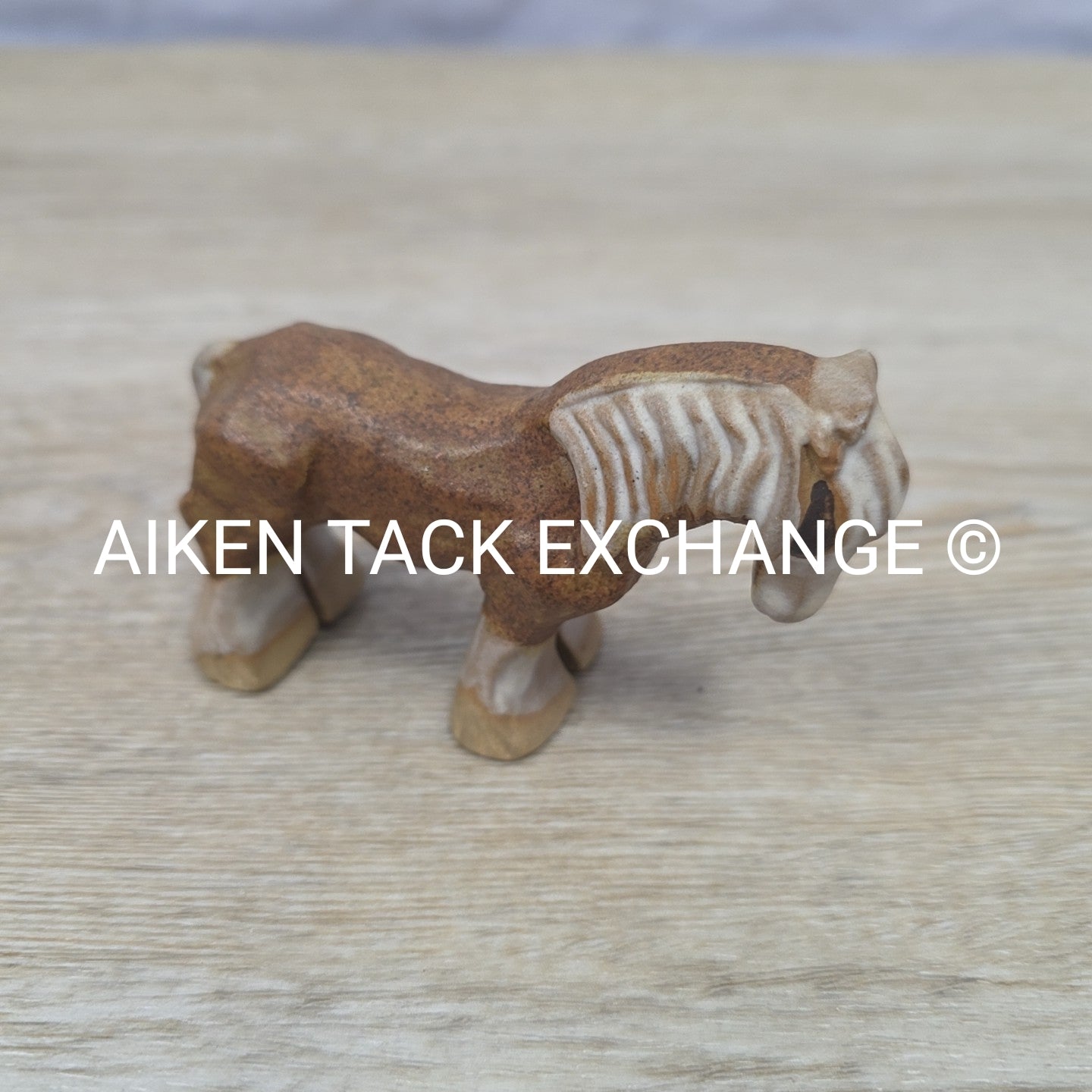 Tremar Pottery Clydesdale Figurine
