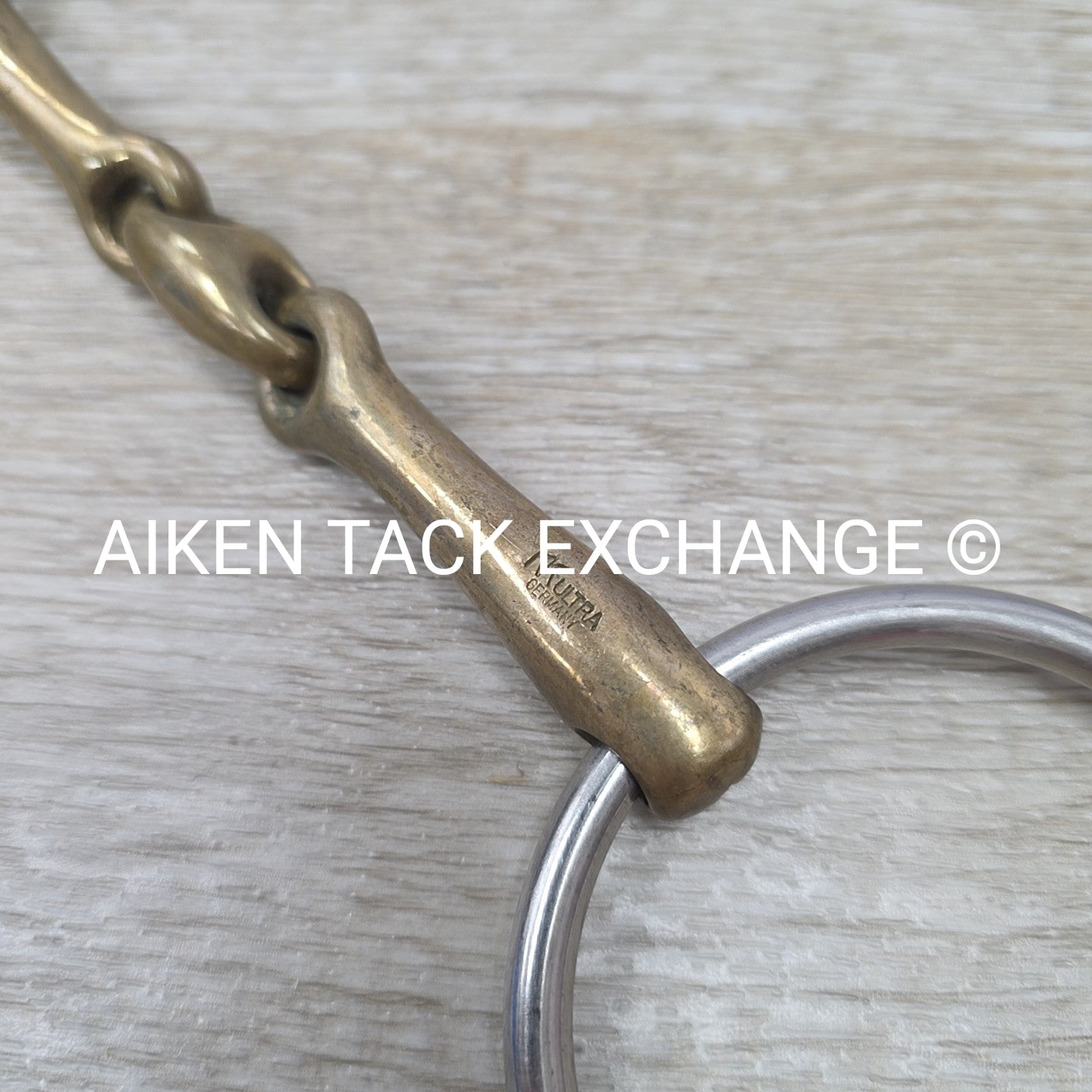 Herm Sprenger Aurigan KK Ultra Double Joint Loose Ring Bit 5.25"