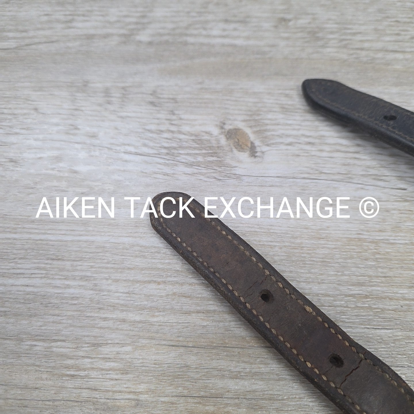 BARGAIN BUNDLE: 2 Replacement Leather Halter Crown Pieces, Cob