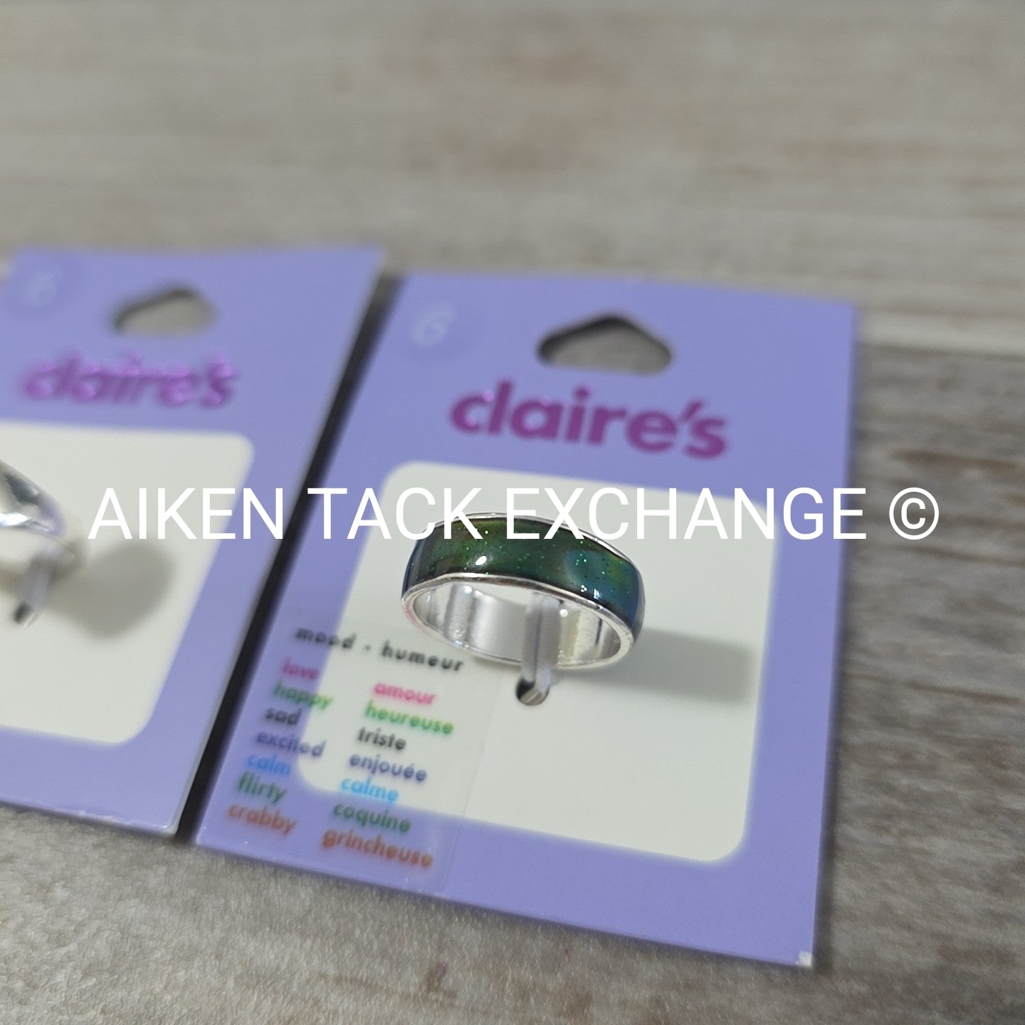 Claire's Mood Rings (2) - Size 6