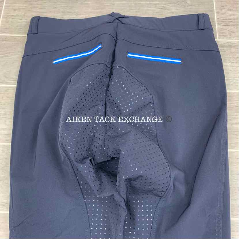 KL Select USG "Ava" Silicone Full Seat Breeches, Size 30
