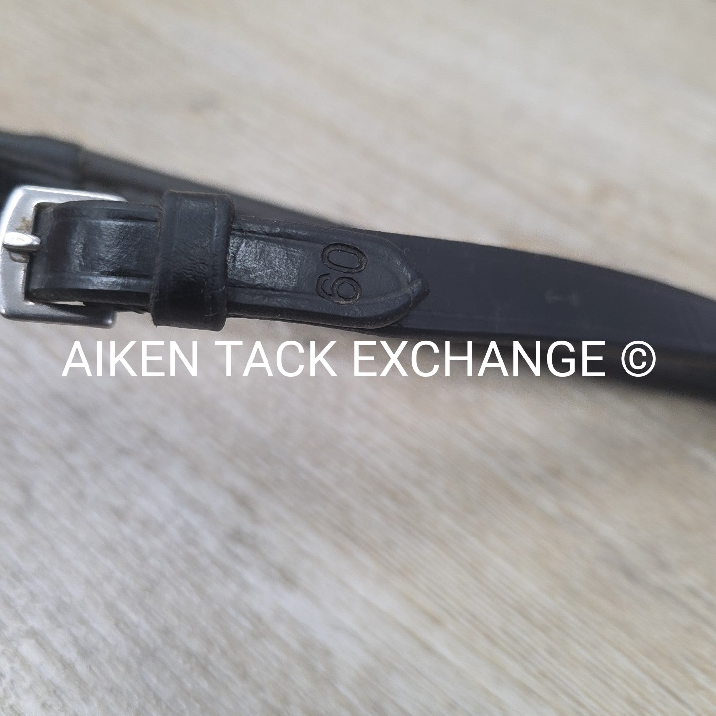 ThinLine No Slip Reins, Black, 60"