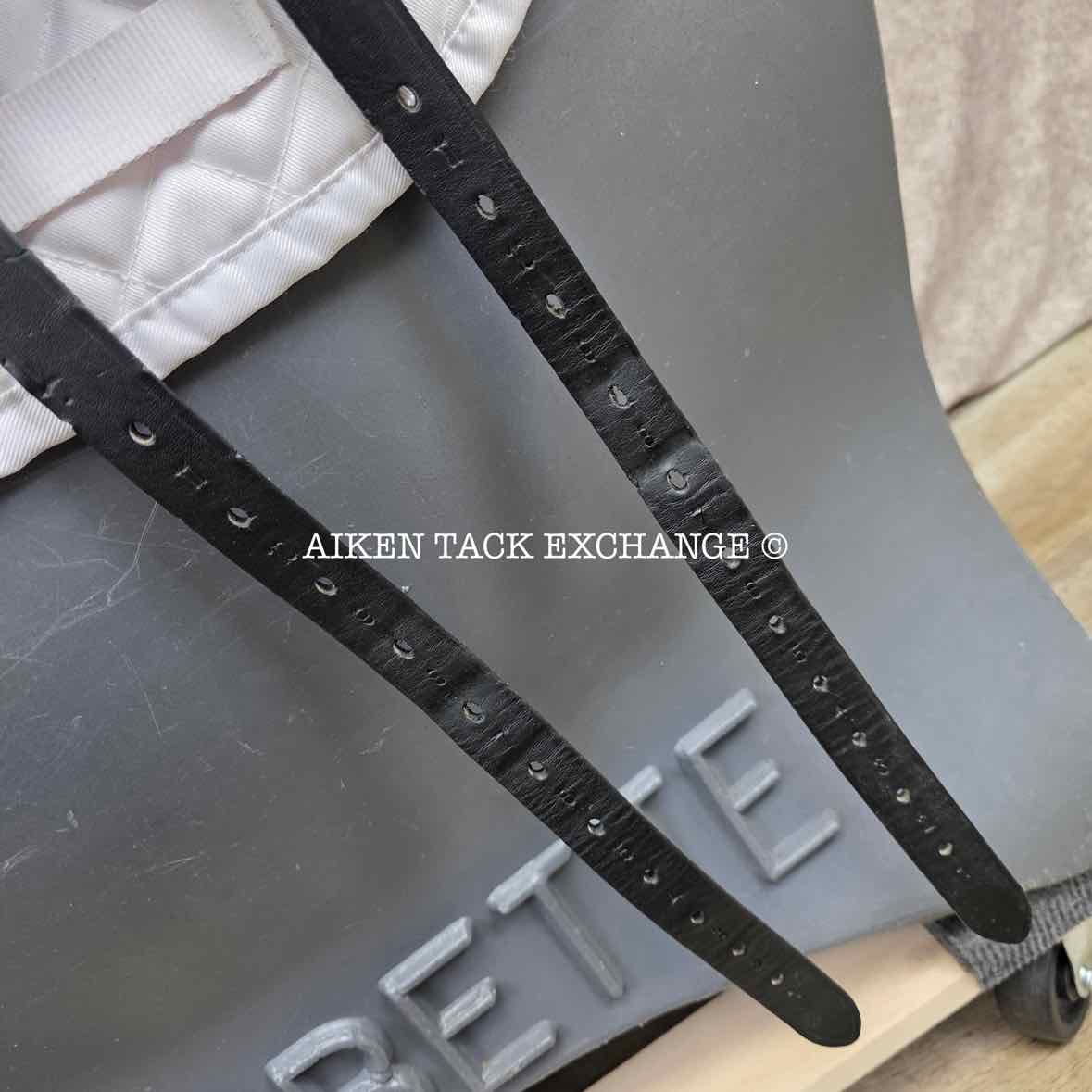 Richard Castelow Dressage Saddle, 17.5" Seat, Short Flap, Medium Wide Tree, Wool Flocked Panels