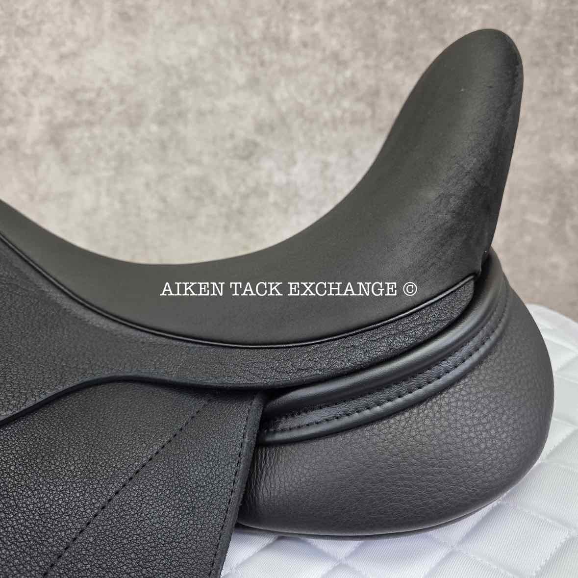 2025 Custom Saddlery Wolfgang Constanze 2 Monoflap Dressage Saddle, 17.5" Seat, Adjustable Tree, Wool Flocked Panels