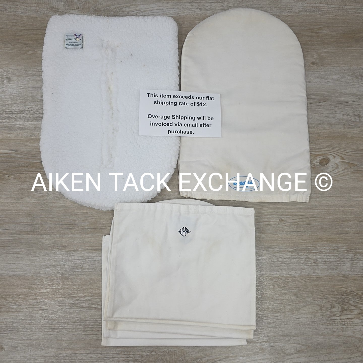 BARGAIN BUNDLE: EquiGel Half Pad with 6 Extra Covers & 1 Toklat Fleece Cover