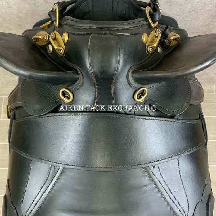 **SOLD** Stockman BushRider Australian Stock Saddle, 19" Seat, Wide Tree
