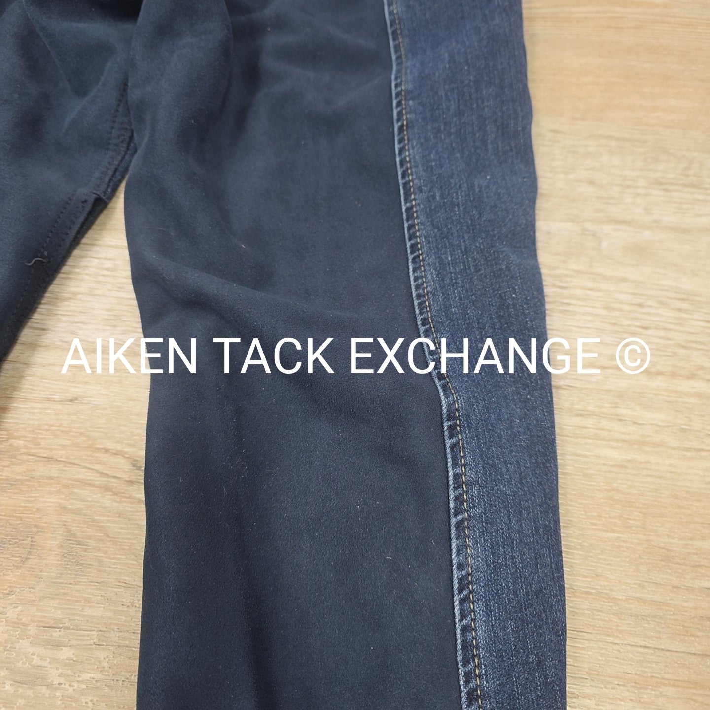 Goode Rider Denim Full Seat Breeches, Size 28