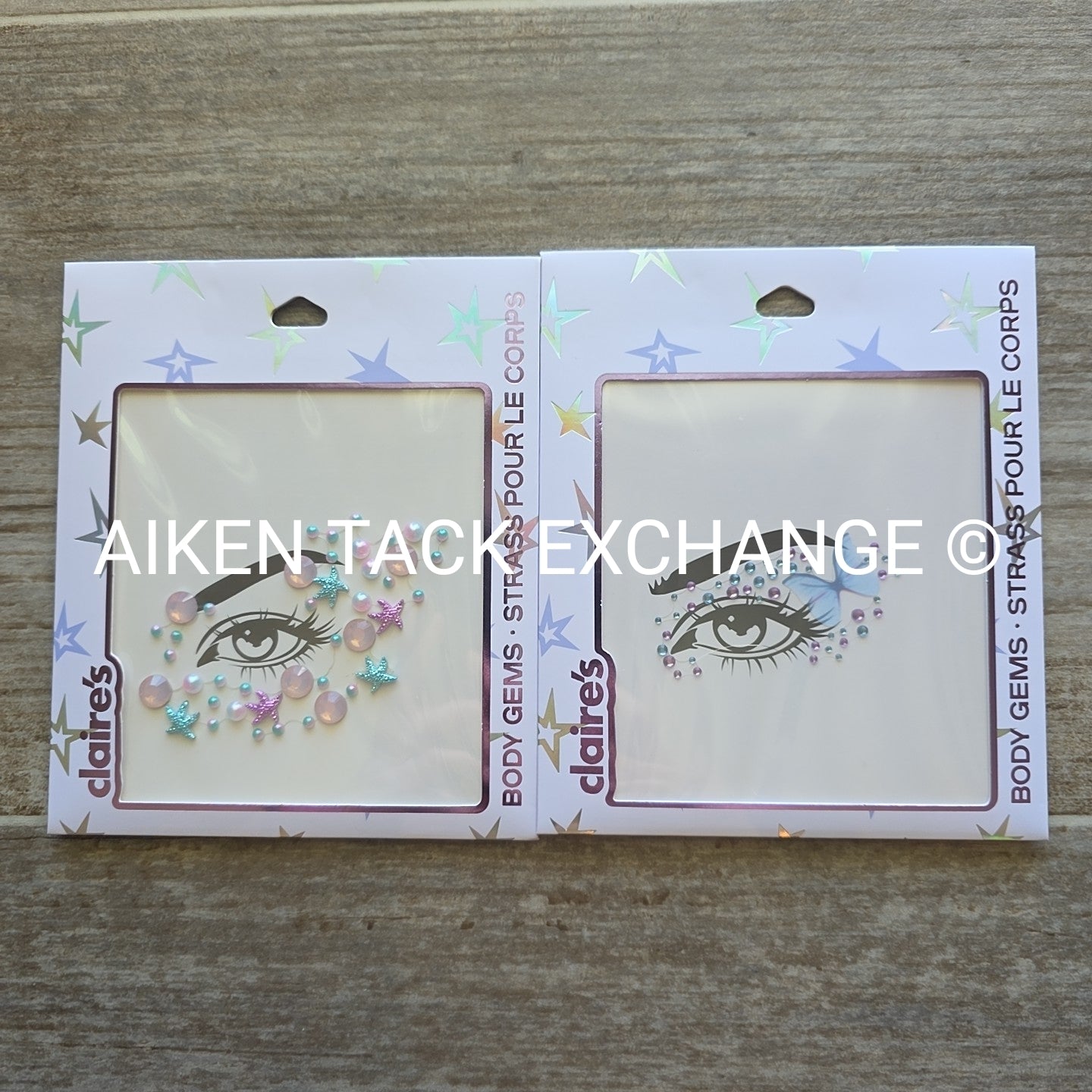 Claire's Eye Gem Sets - 2 Total