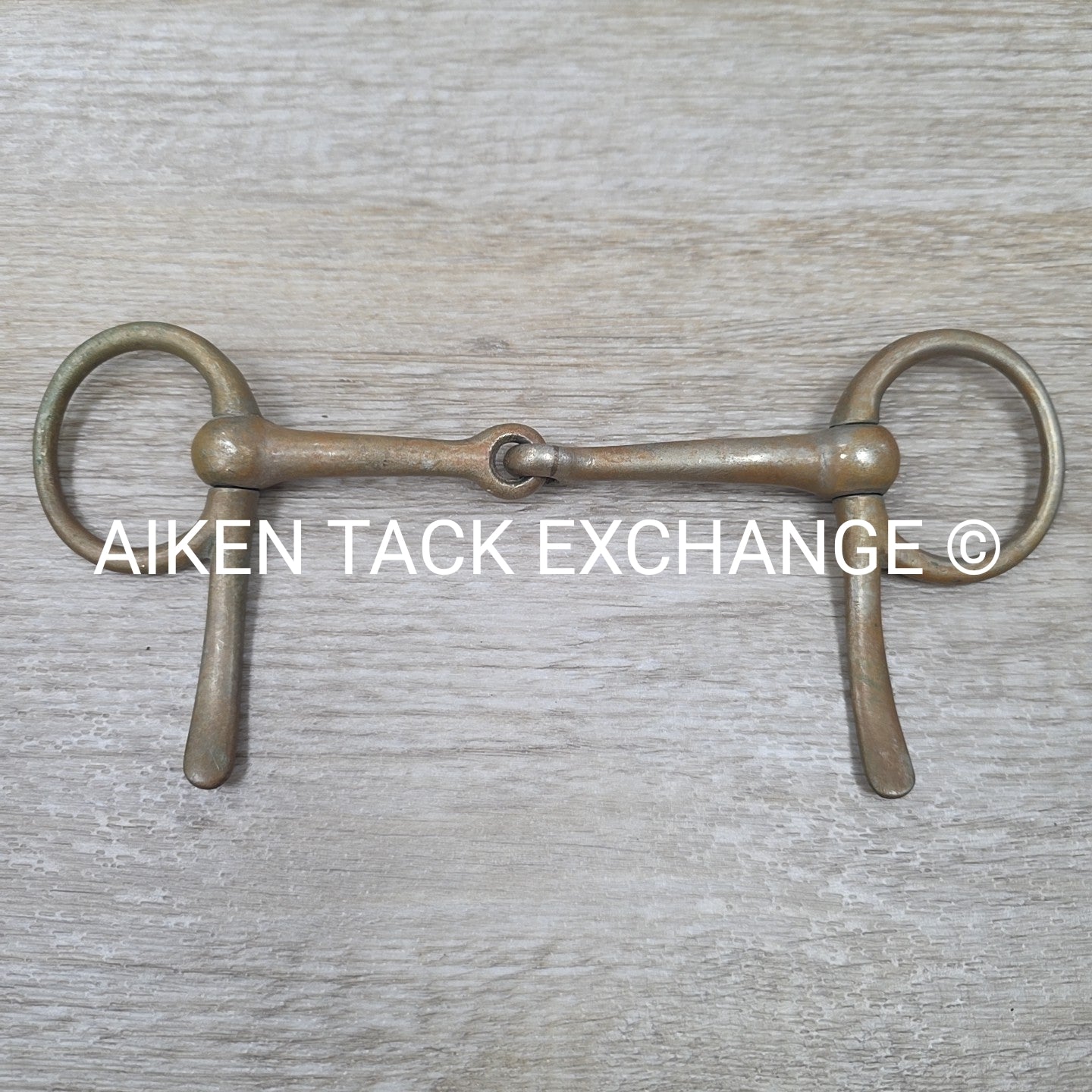 Never Rust Single Joint Half Cheek Bit 4.75"