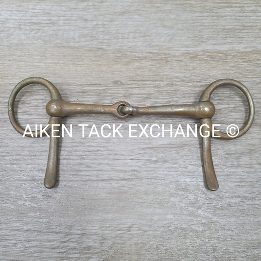 Never Rust Single Joint Half Cheek Bit 4.75"