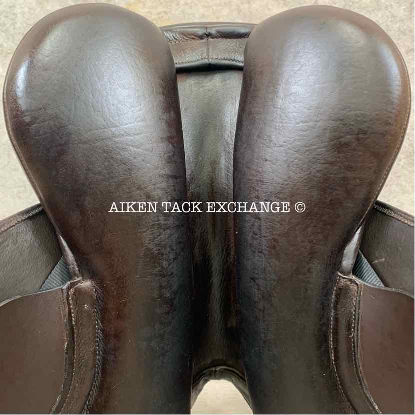 2011 Hulsebos DR CC Dressage Saddle, 17.5" Seat, Medium Wide Tree, Wool Flocked Panels
