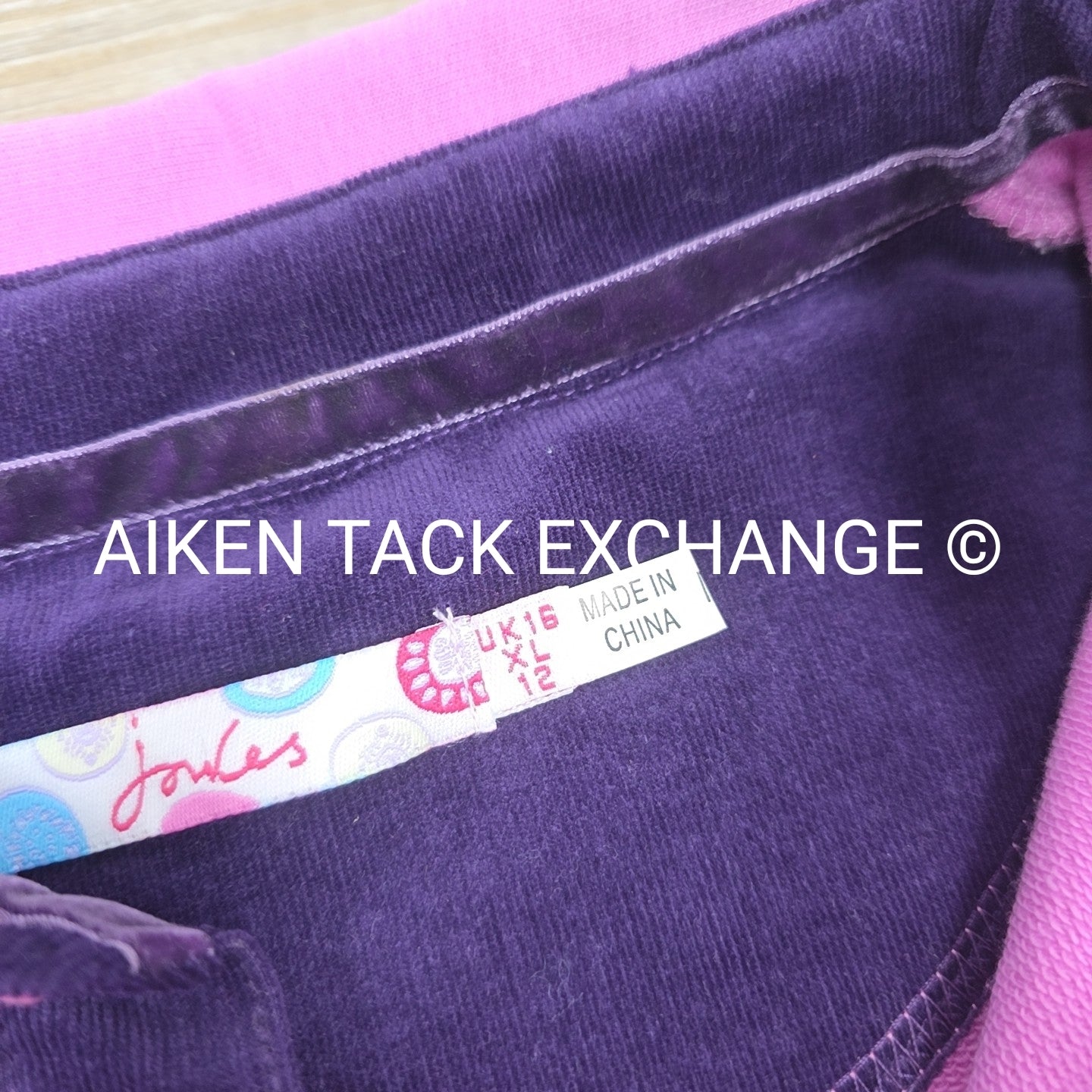 Joules Long Sleeve Polo Shirt, Youth XL (12/16)