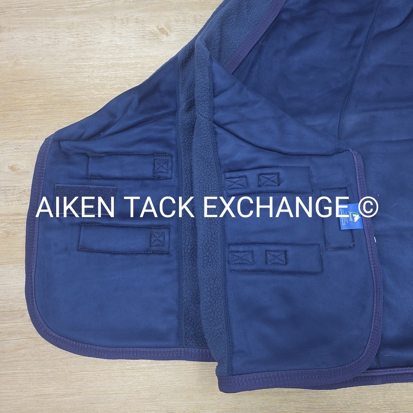 Fenwick Equestrian EquSuede Performance Cooler, Blue, 74"