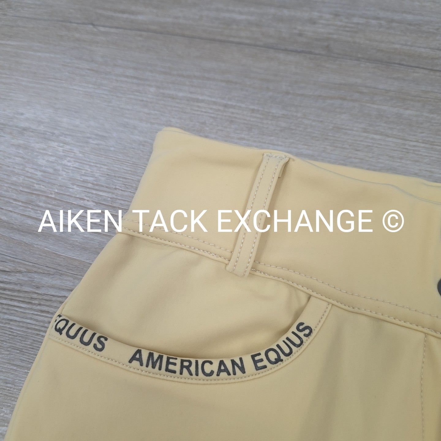 American Equus Fleece Lined Silicone Grip Full Seat Breeches, Women's Medium