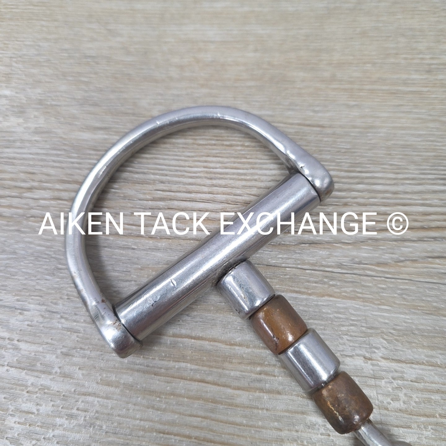 Single Joint D Ring with Copper Rollers 4.75"