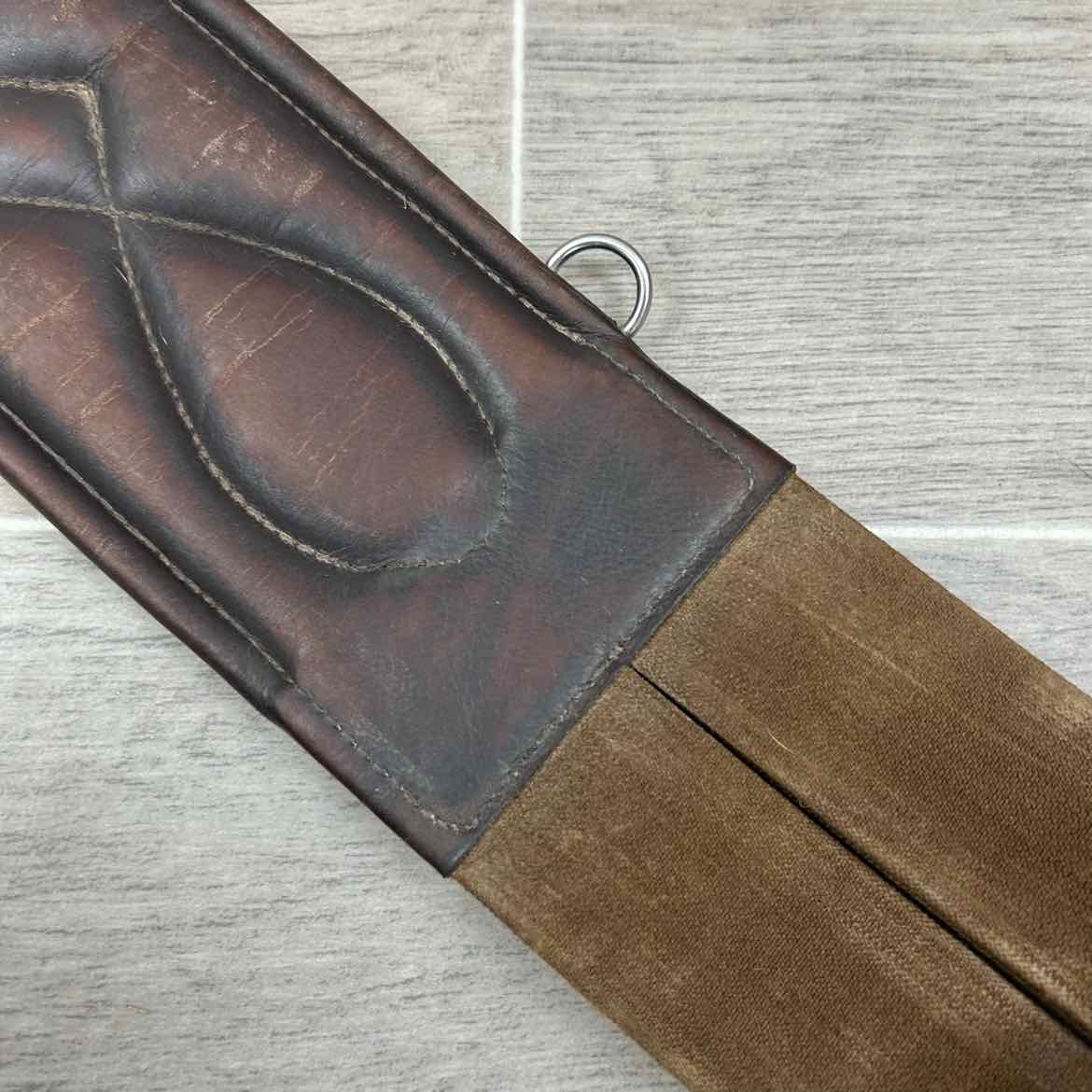 Total Saddle Fit Anatomic Shoulder RelieF Girth, Brown, 54"