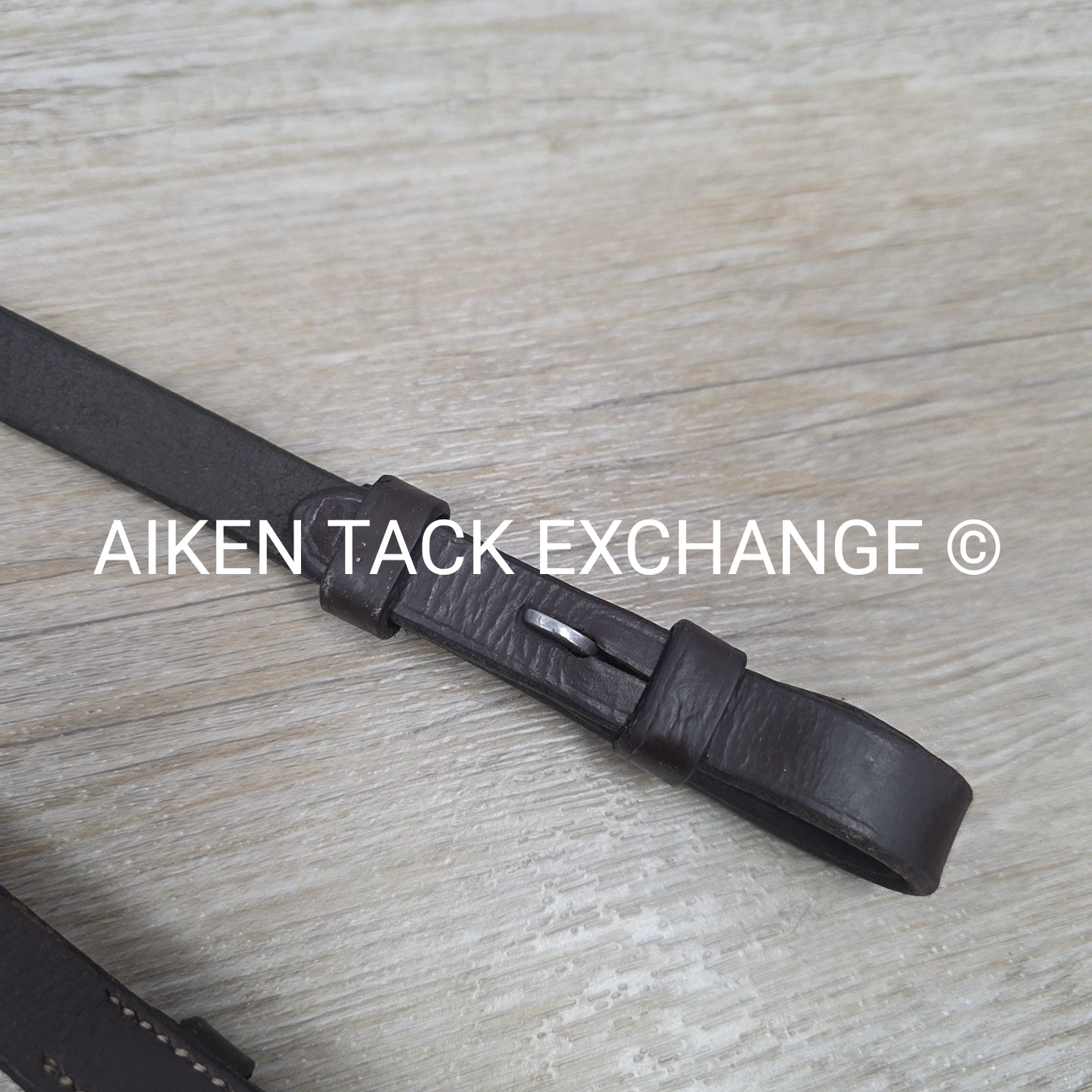 Plain Laced Reins, Brown, 55"