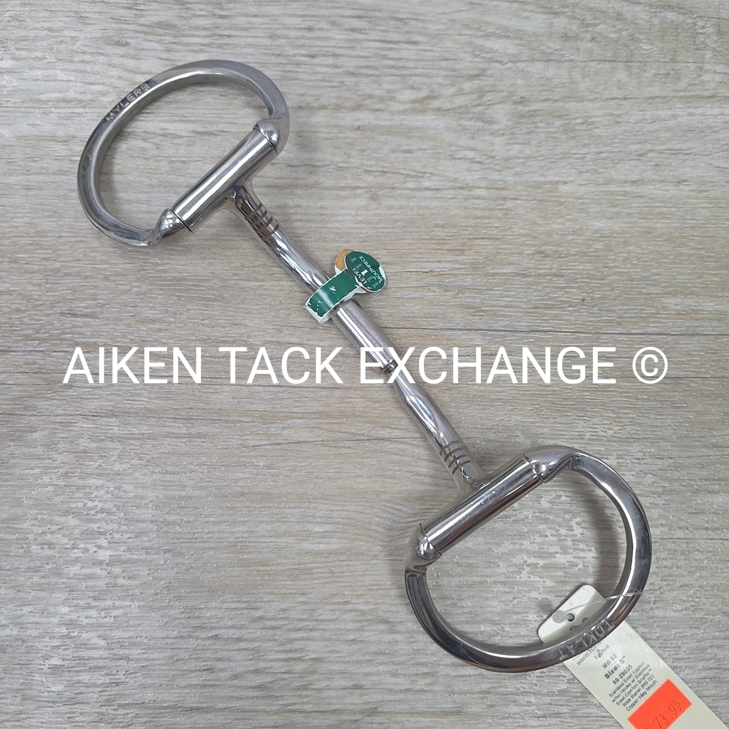 Myler without Hooks & Comfort Snaffle Wide Barrel MB 02 5"