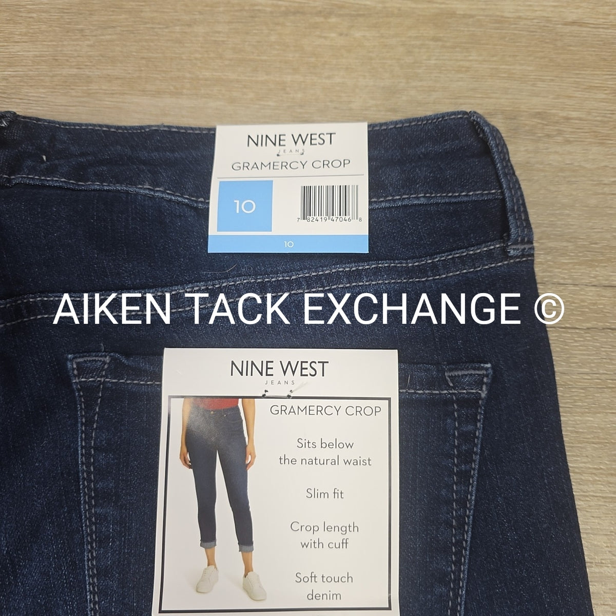 Nine West Gramercy Crop Jeans, Size 10