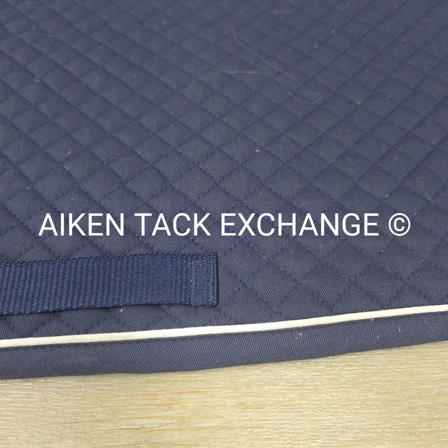 Dover Saddlery Size All Purpose Navy English Saddle Pads