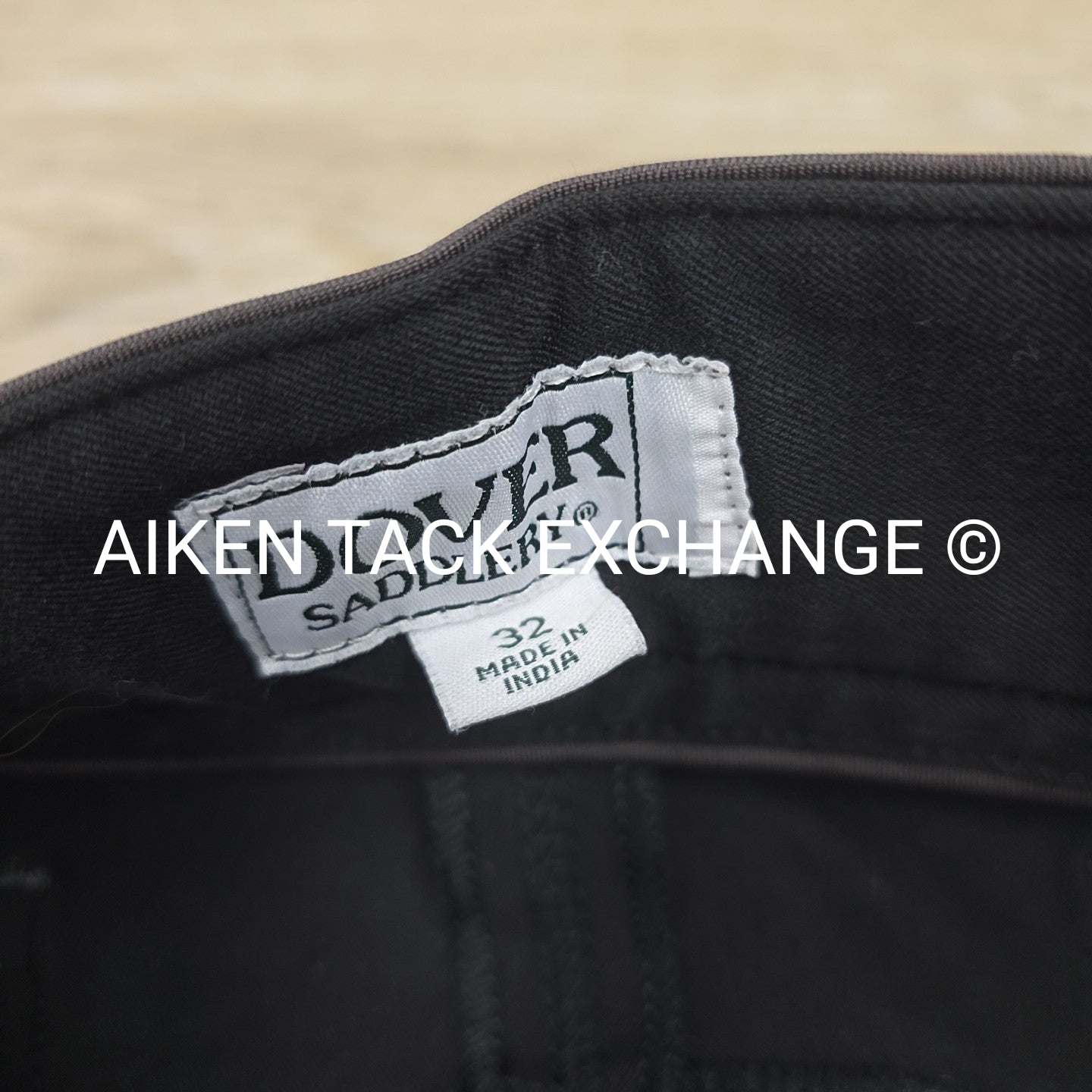 Dover Saddlery Silicone Grip Full Seat Breeches, Size 32