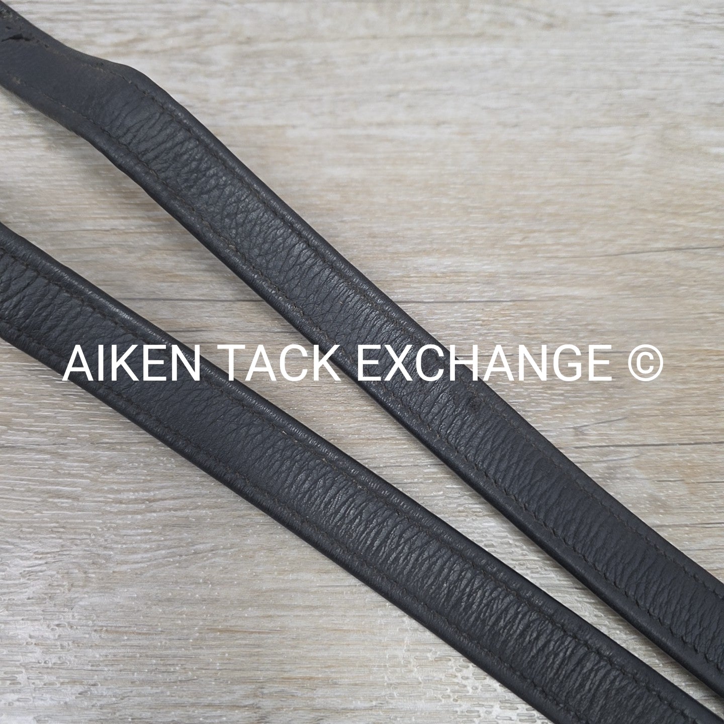 Bruno Delgrange Nylon Lined Stirrup Leathers, Black, 165 cm / 65"