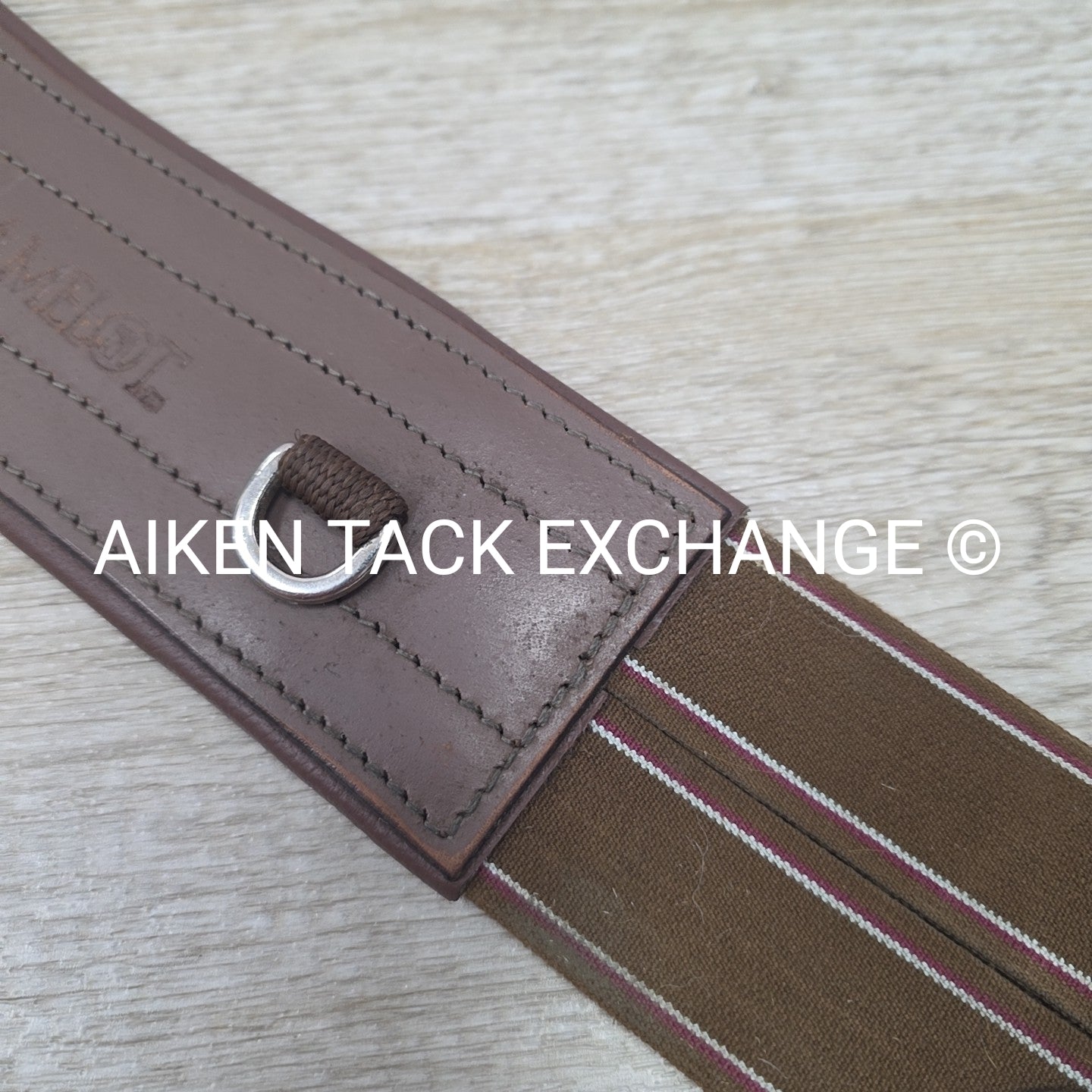 Camelot Anatomic Girth, Brown, 52"