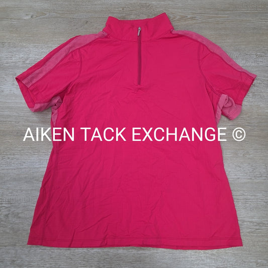 Dover Saddlery CoolBlast Short Sleeve Sun Shirt, Size Large