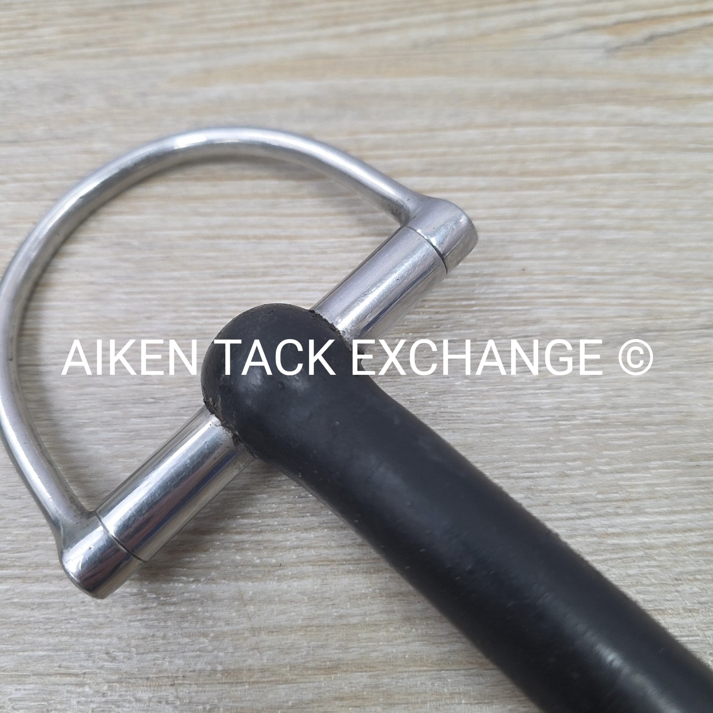 Hard Rubber Mullen Mouth D Ring Bit 5"