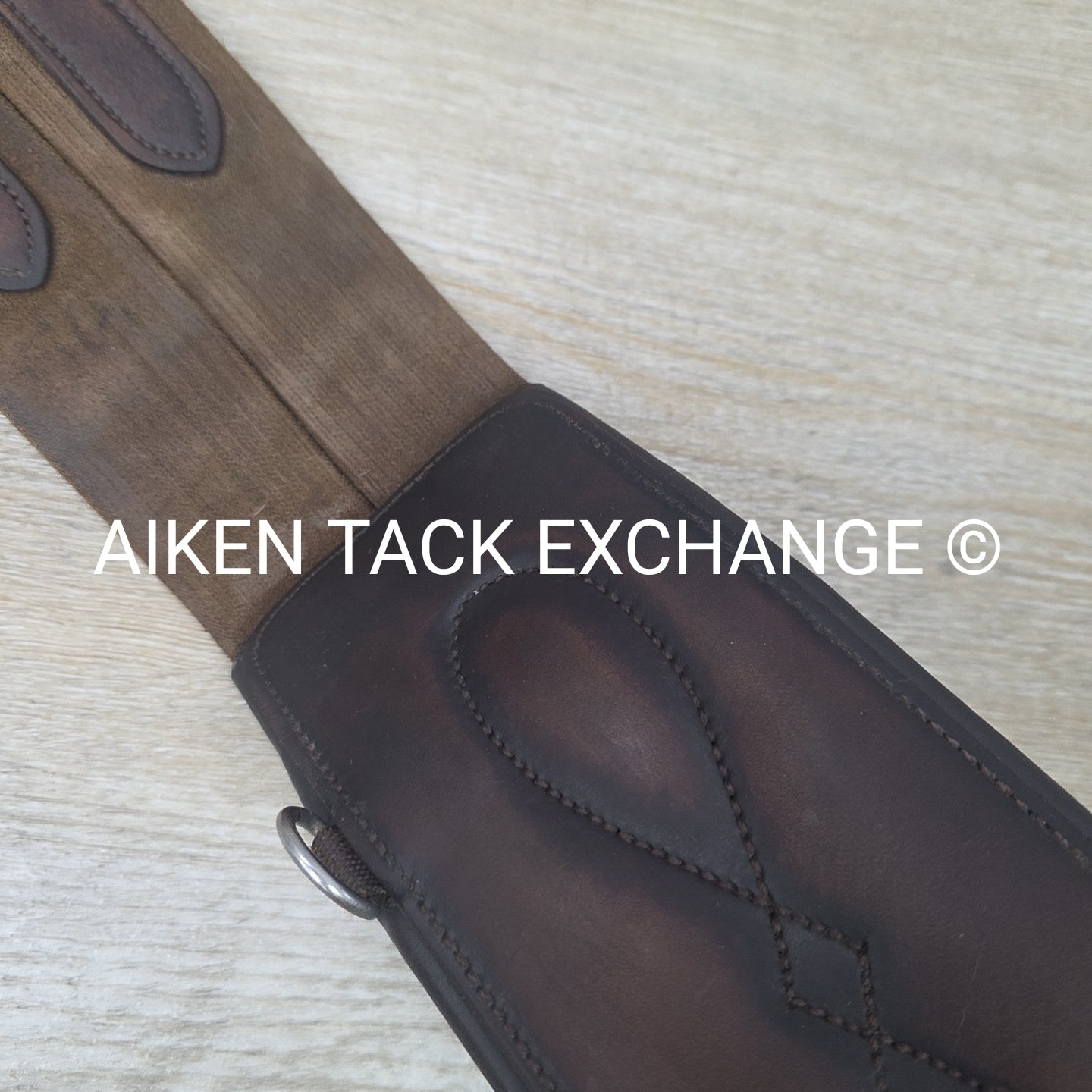 Total Saddle Fit Anatomic Shoulder Relief Girth, Brown, 54"